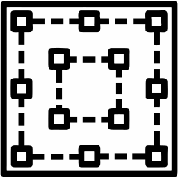 网格 线条 图标