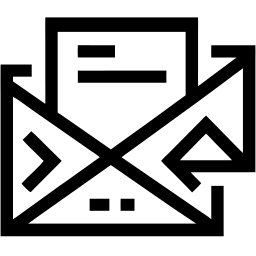 E-Mail linie Icon