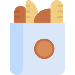 baguette flat icon