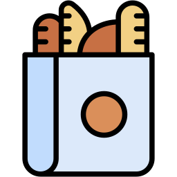 baguette lineal color icon