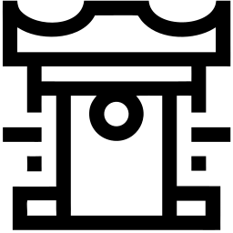 Altar linie Icon