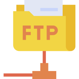 ftp flat icon
