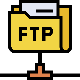 ftp warna linear ikon
