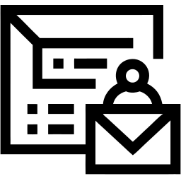 信息 线条 图标