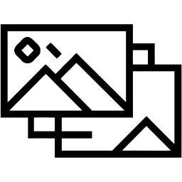 照片 线条 图标