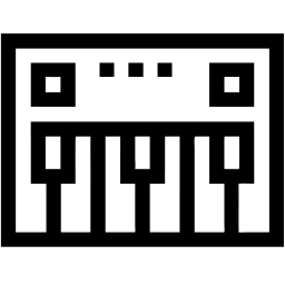 键盘 线条 图标