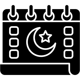 ramadan calendar filled icon