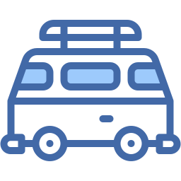 van two color icon