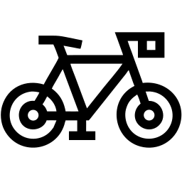 دراجة خط أيقونة