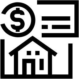 Geld linie Icon