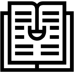 书 线条 图标
