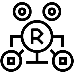 сеть линия иконка