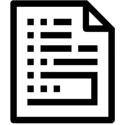 وثيقة خط أيقونة