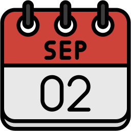 calendar lineal color icon