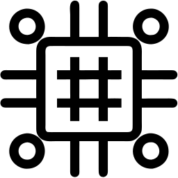 المعالج خط أيقونة