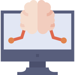 artificial intelligence flat icon