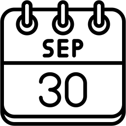 日历 线条 图标