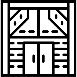 cabinets line icon
