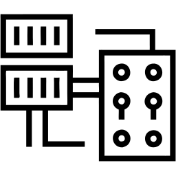 control panel line icon
