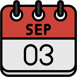 calendar lineal color icon