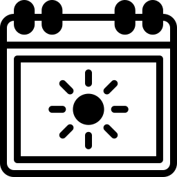 calendar duotone icon