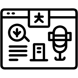 translation interface line icon