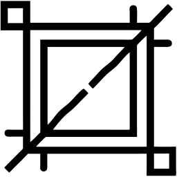 调整大小 线条 图标