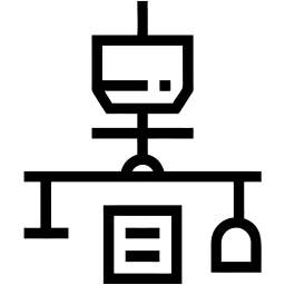 machine line icon