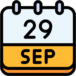 september lineal color icon