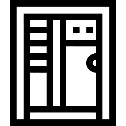 cabinet line icon