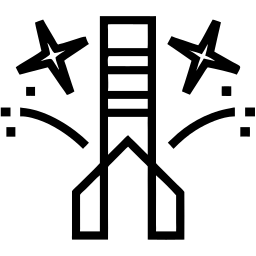 celebration line icon