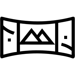 360 degree line icon