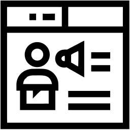 announcement line icon