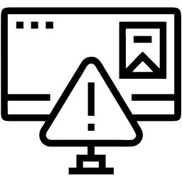 erreur ligne icône