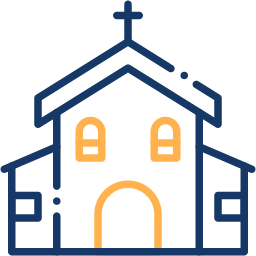 church two color icon
