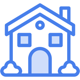 home two-color icon