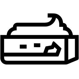 cream line icon