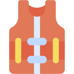 life vest flat icon