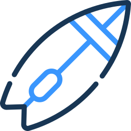 surfboard two color icon