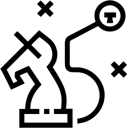 chess line icon