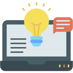 idea plano icono