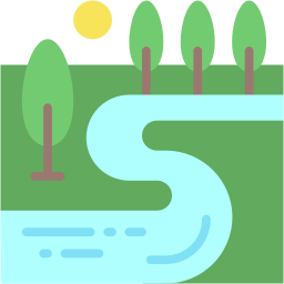 landscape flat icon