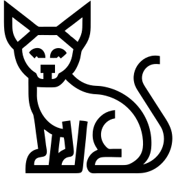 cat line icon