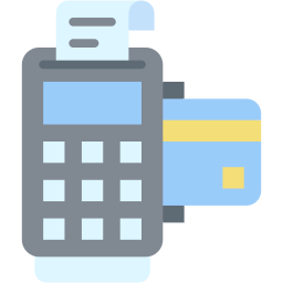 pos terminal flat icon