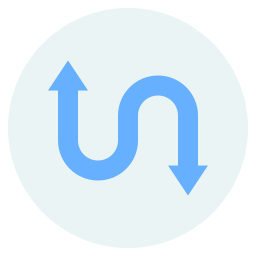 zurückkehren flach Icon