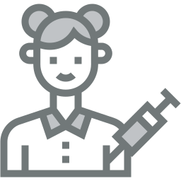 medical professional two color icon