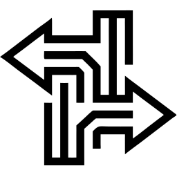 箭 线条 图标