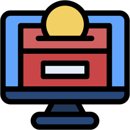 donation lineal color icon
