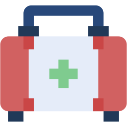 first aid kit flat icon