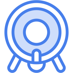 taiko drum two color icon